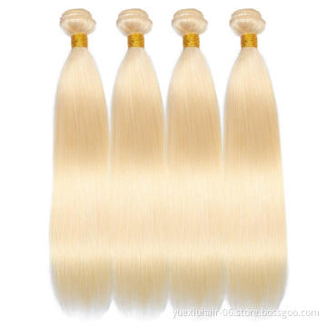 613 Blonde Hair Extensions Brazilian Hair Weave Bundles Virgin Human Hair Unprocessed  bundles vendor extension